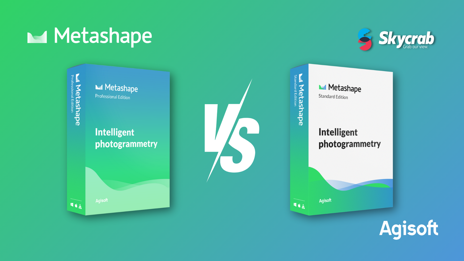 Standard vs Professional: scopri le differenze tra le versioni di Agisoft Metashape