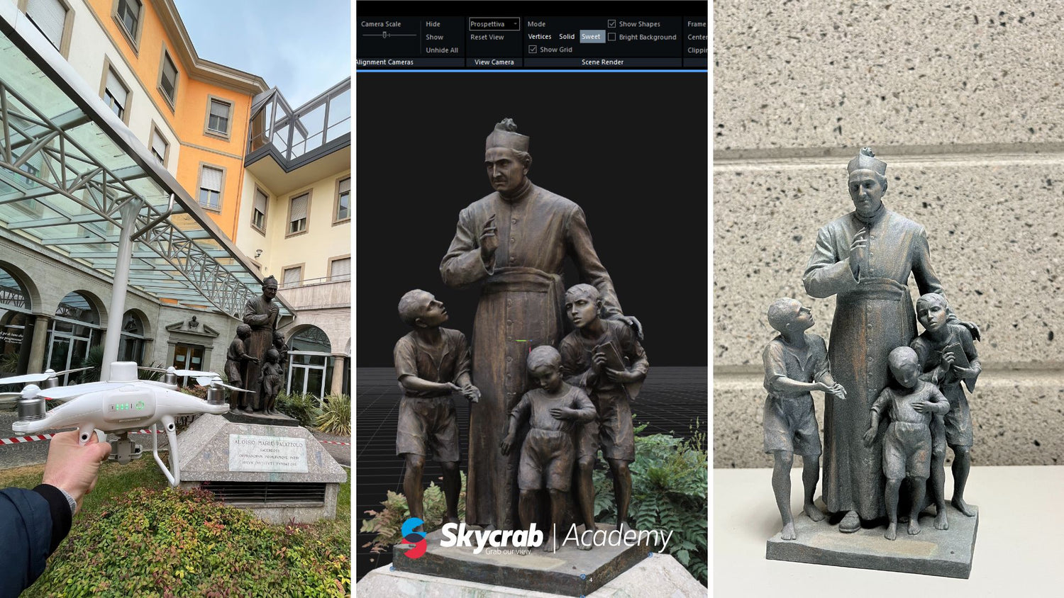 Dal Rilievo con Drone alla Stampa 3D