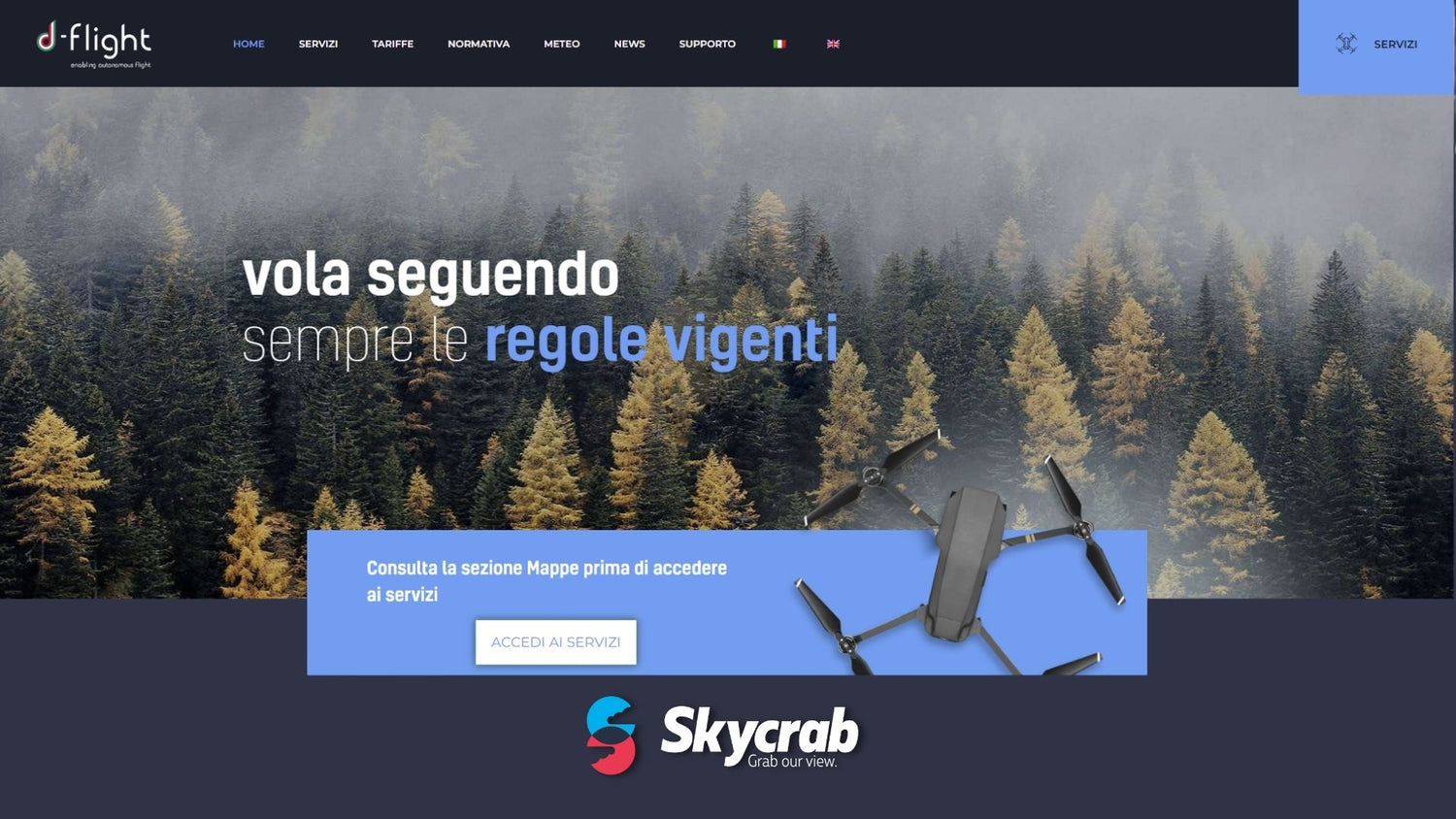 D-Flight: Registrazione e QR Code