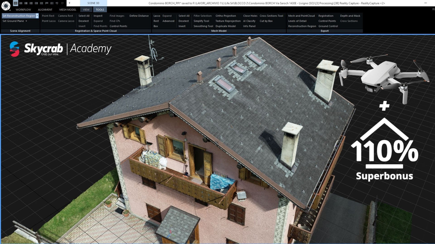 DJI Mini 2 + Superbonus 110 - articolo blog skycrab academy