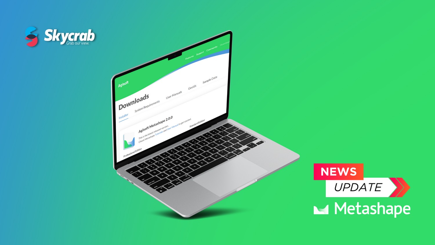 I principali cambiamenti di Agisoft Metashape 2.0
