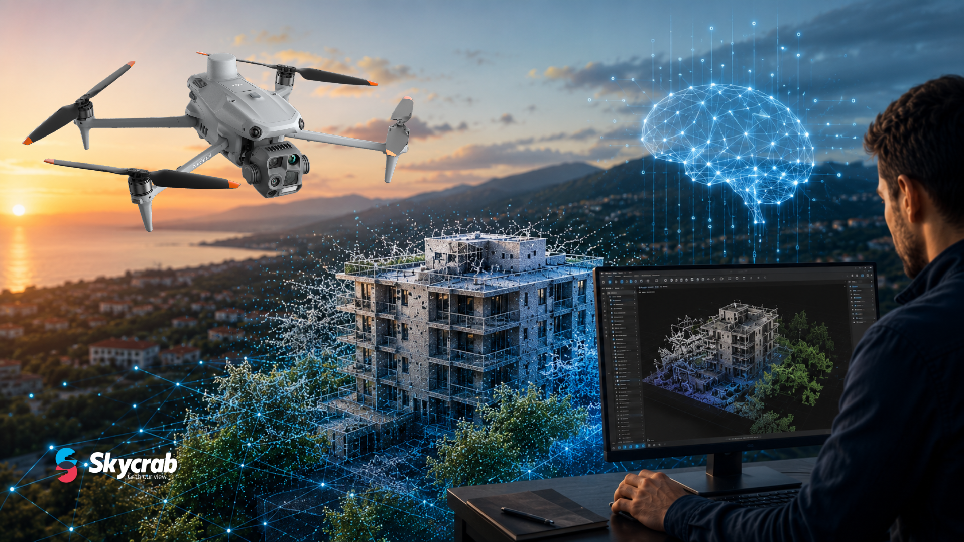 L'Intelligenza Artificiale sostituirà l'operatore? Ecco cosa sta cambiando nel mondo dei rilievi 3D