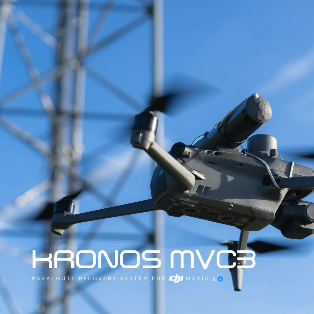 Dronavia Kronos Paracadute + Terminatore per DJI Mavic 3 Enterprise Series (certificato EASA)