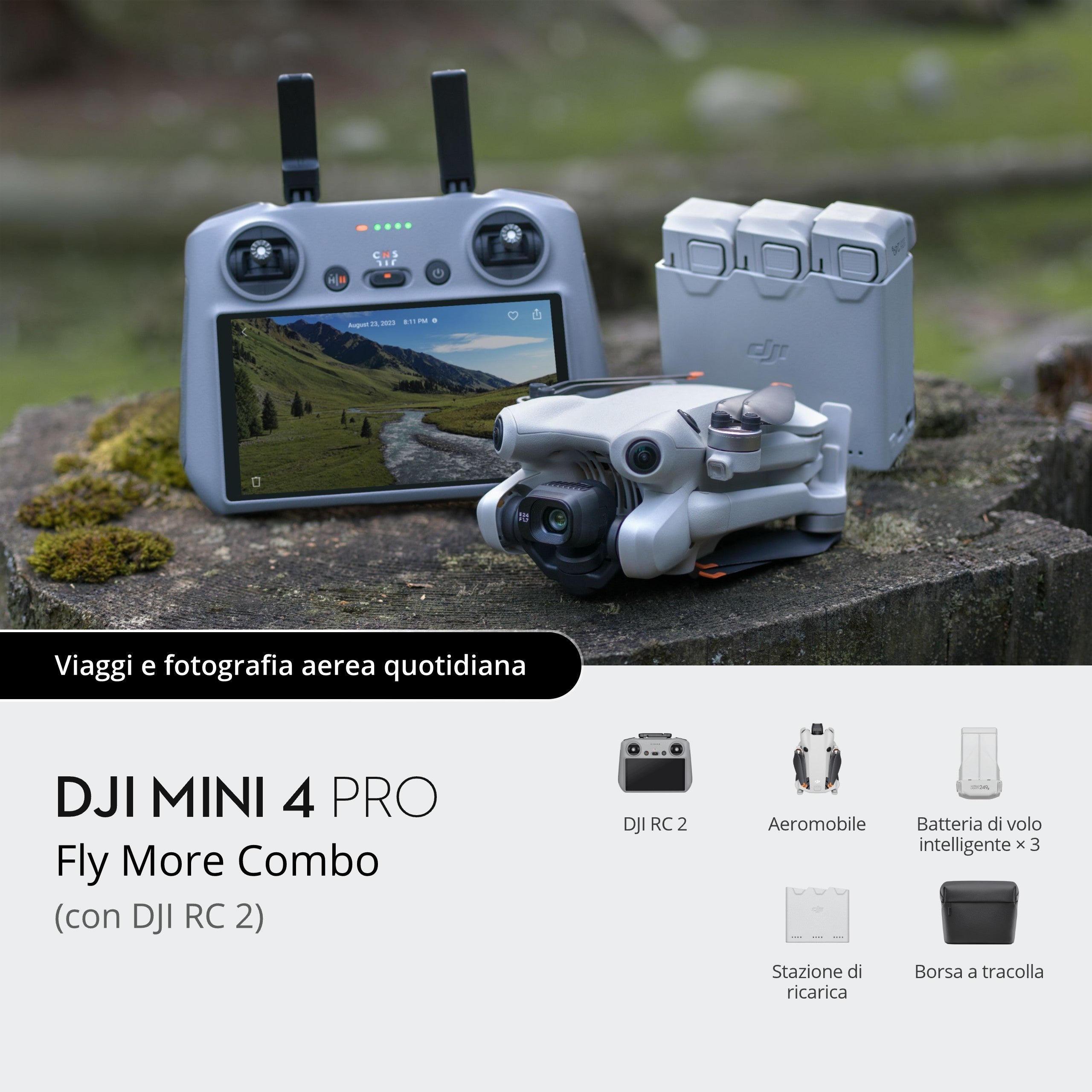 DJI Mini 4 Pro Fly More Combo (DJI RC 2)