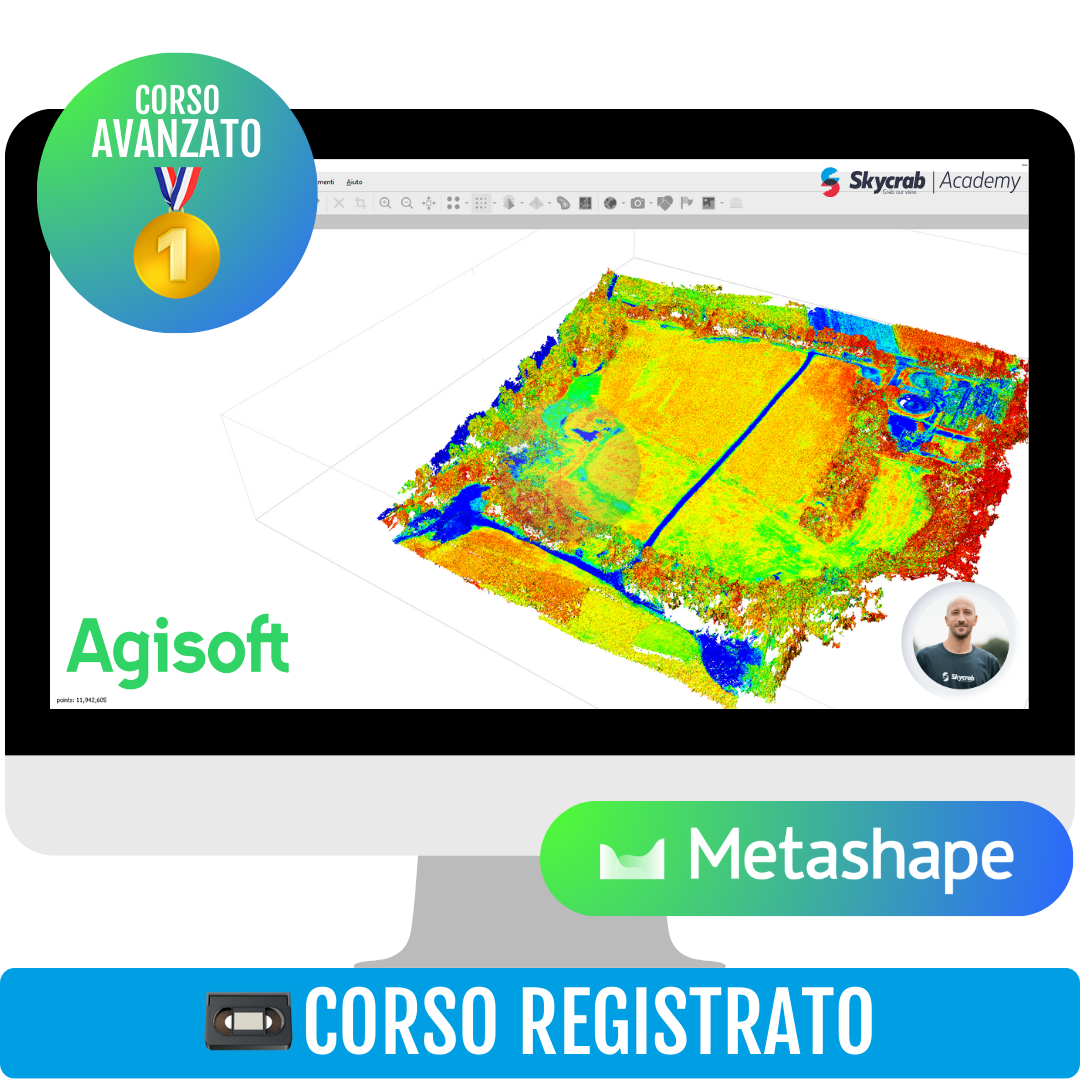 Corso Avanzato di Elaborazione Multispettrale con Agisoft Metashape