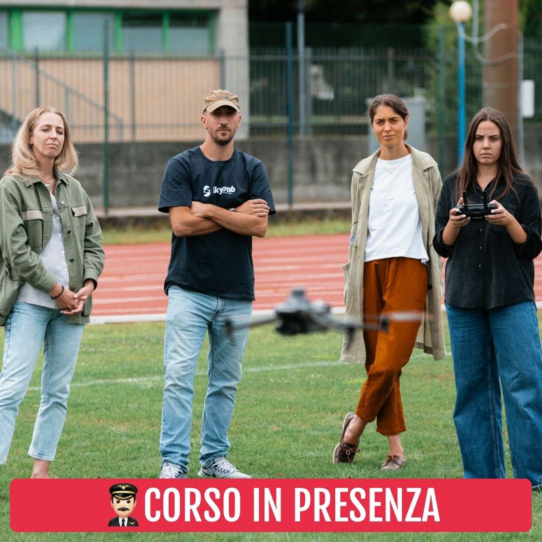 Corso pratico di volo con drone
