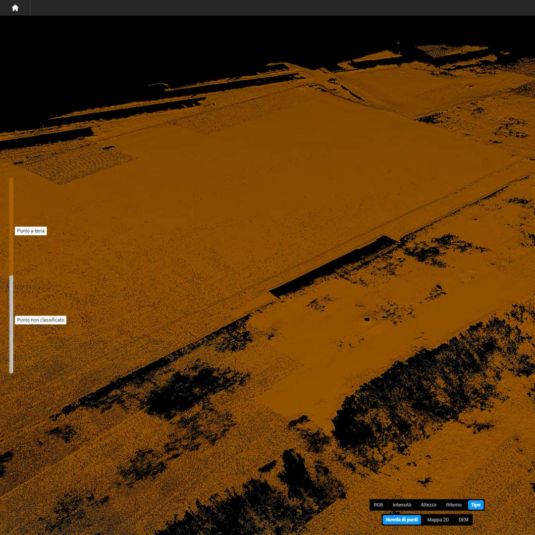 Elaborazione Lidar con DJI Terra