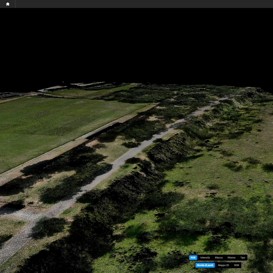 Elaborazione Lidar con DJI Terra