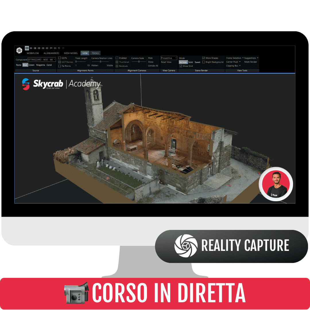 Elaborazione Drone + Laser - Reality Capture