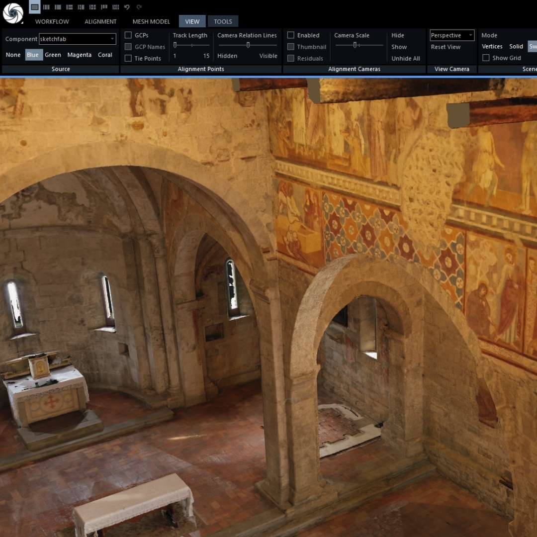 Elaborazione Drone + Laser - RealityScan