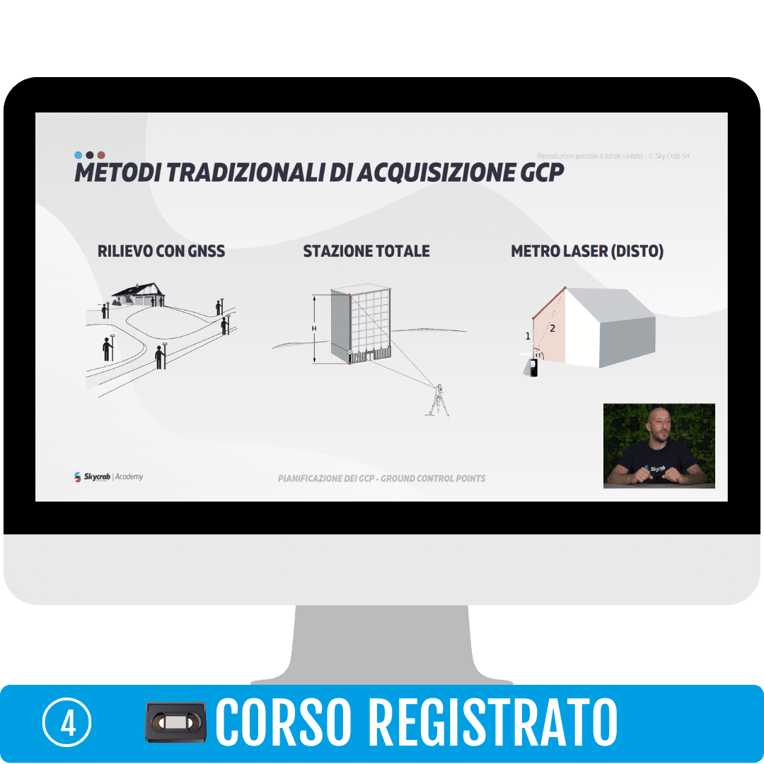 Pianificazione dei GCP - Ground Control Points