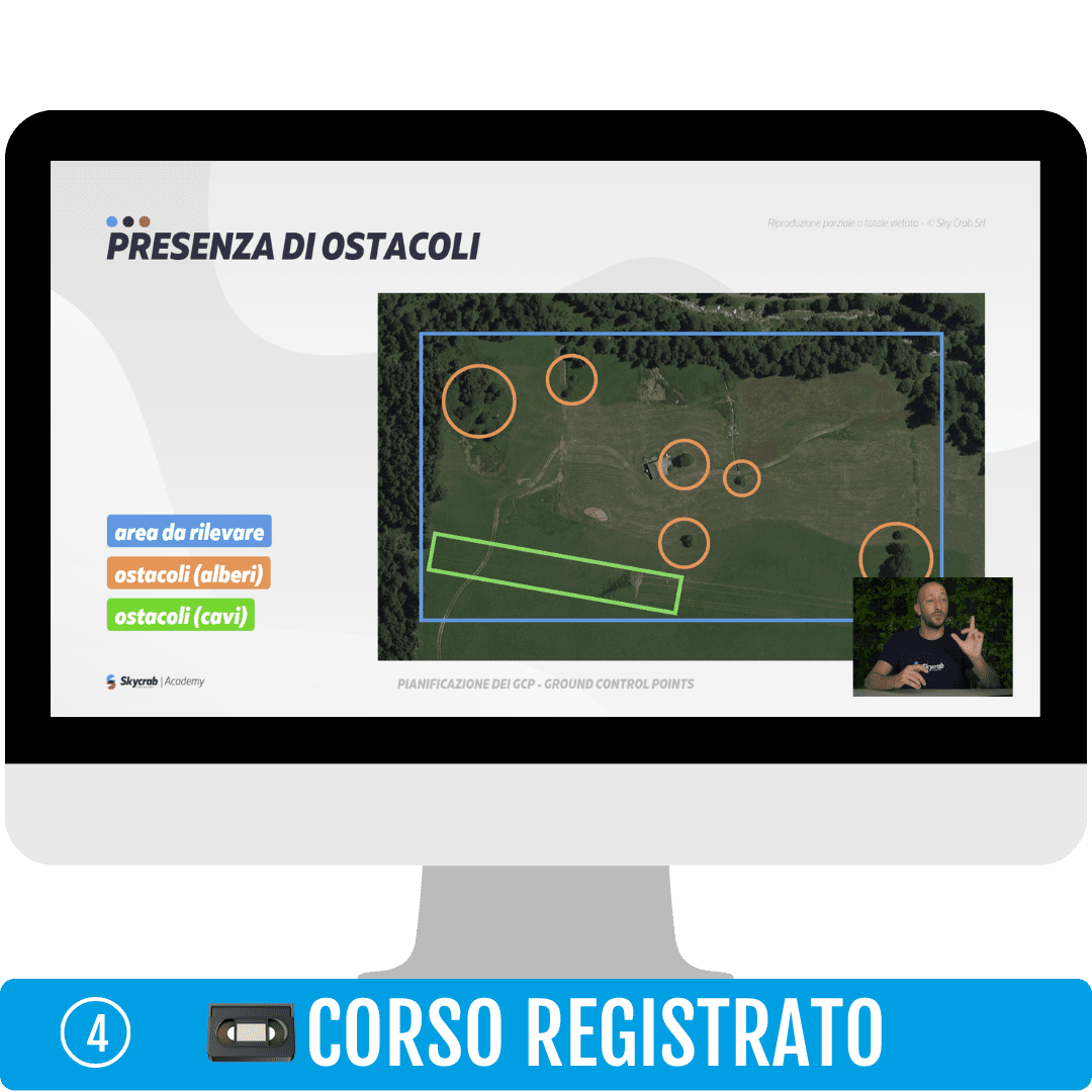 Pianificazione dei GCP - Ground Control Points