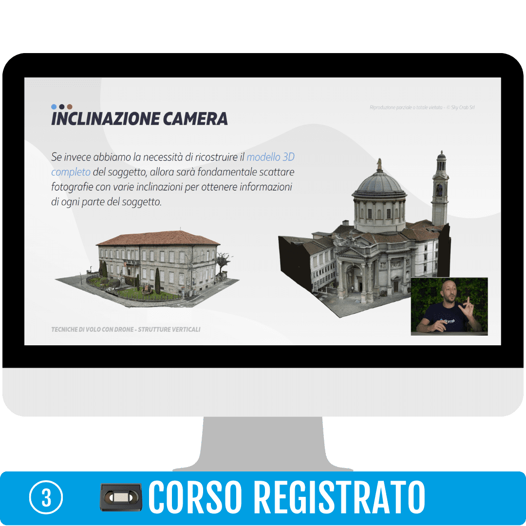 Tecniche di rilievo con drone - strutture verticali