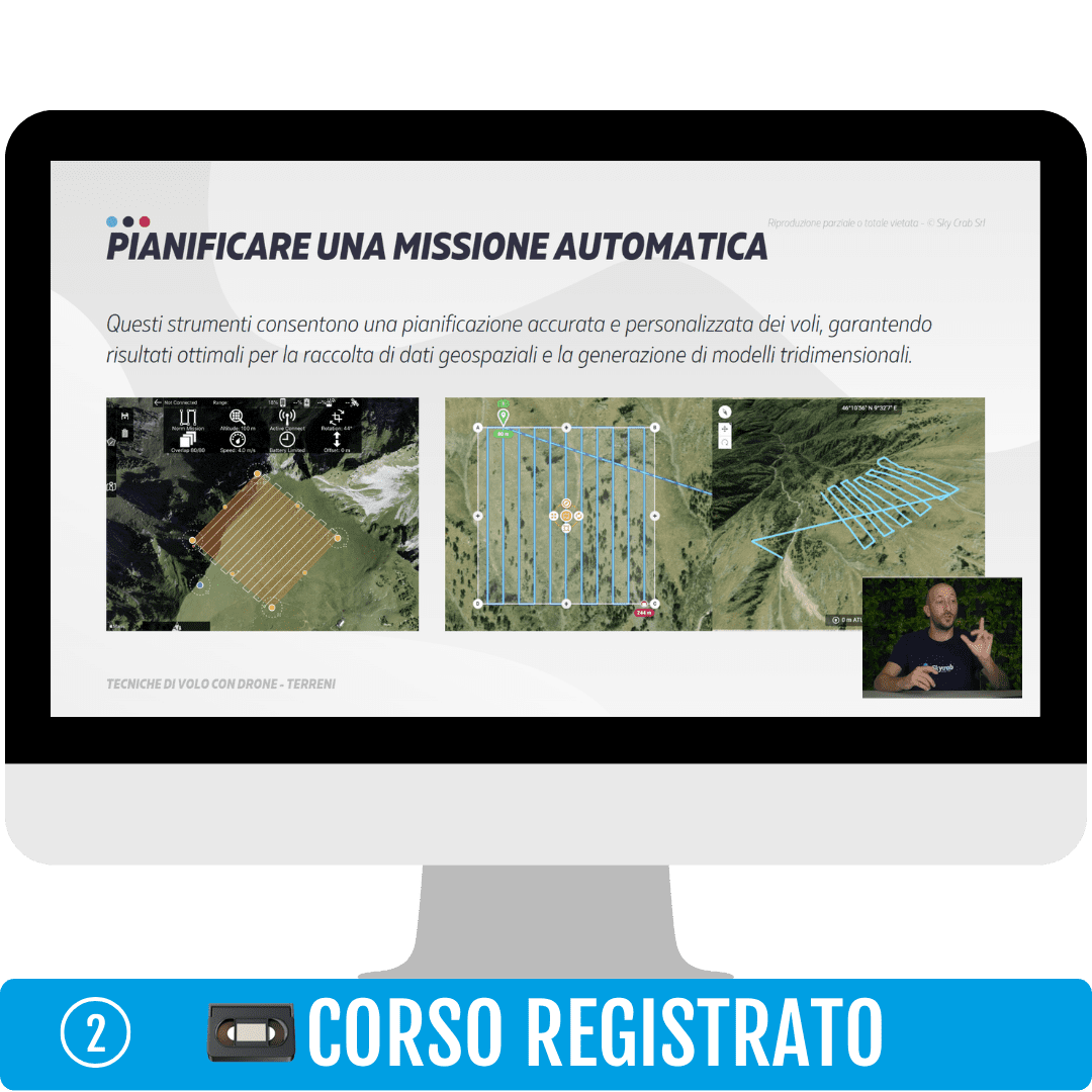 Tecniche di rilievo con drone - terreni