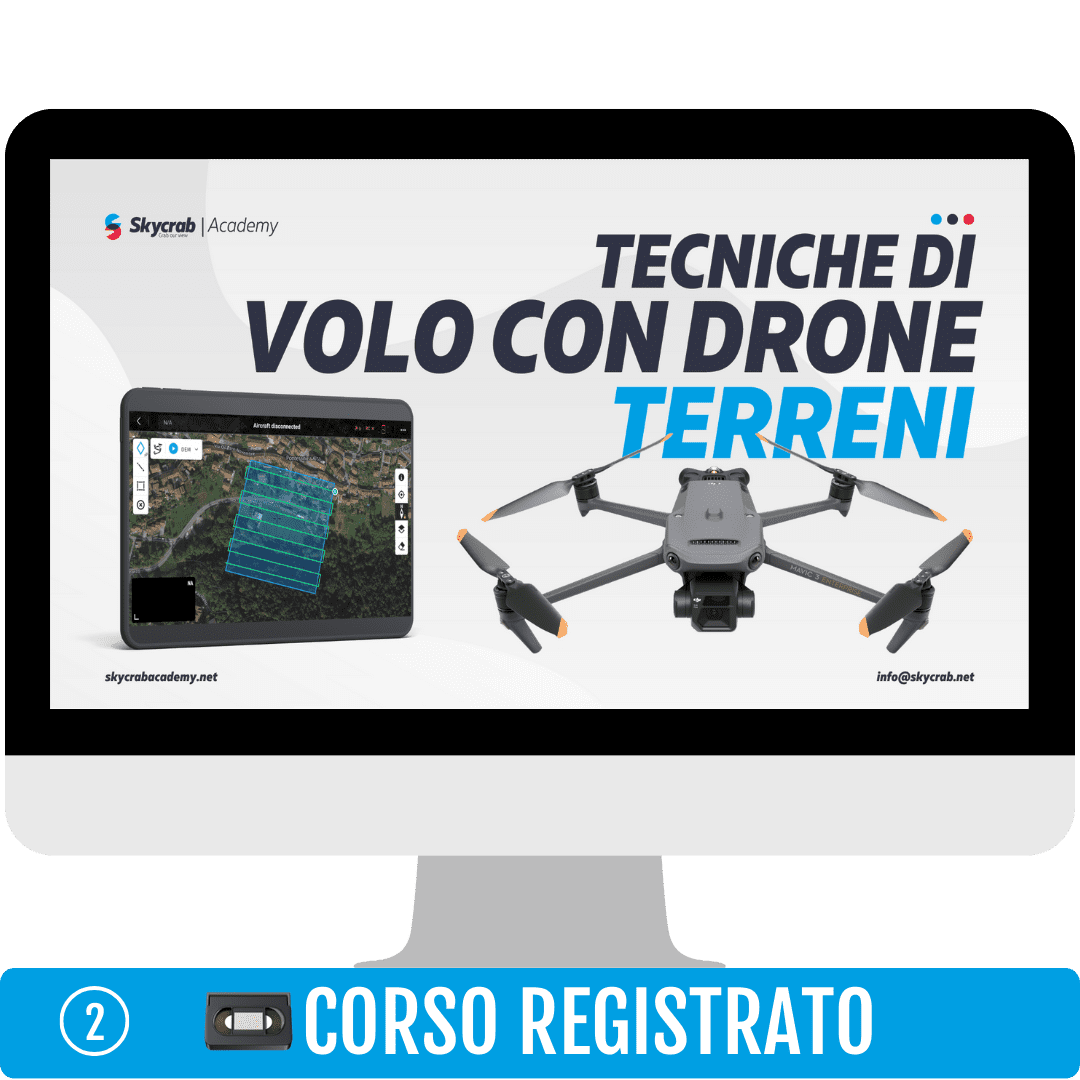 Tecniche di rilievo con drone - terreni