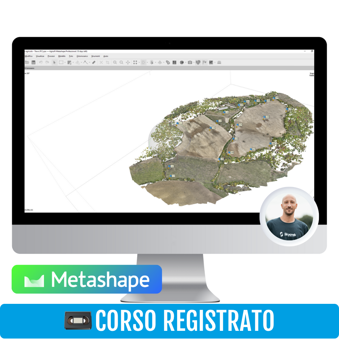 Elaborazione COMPLETA di un terreno con Metashape