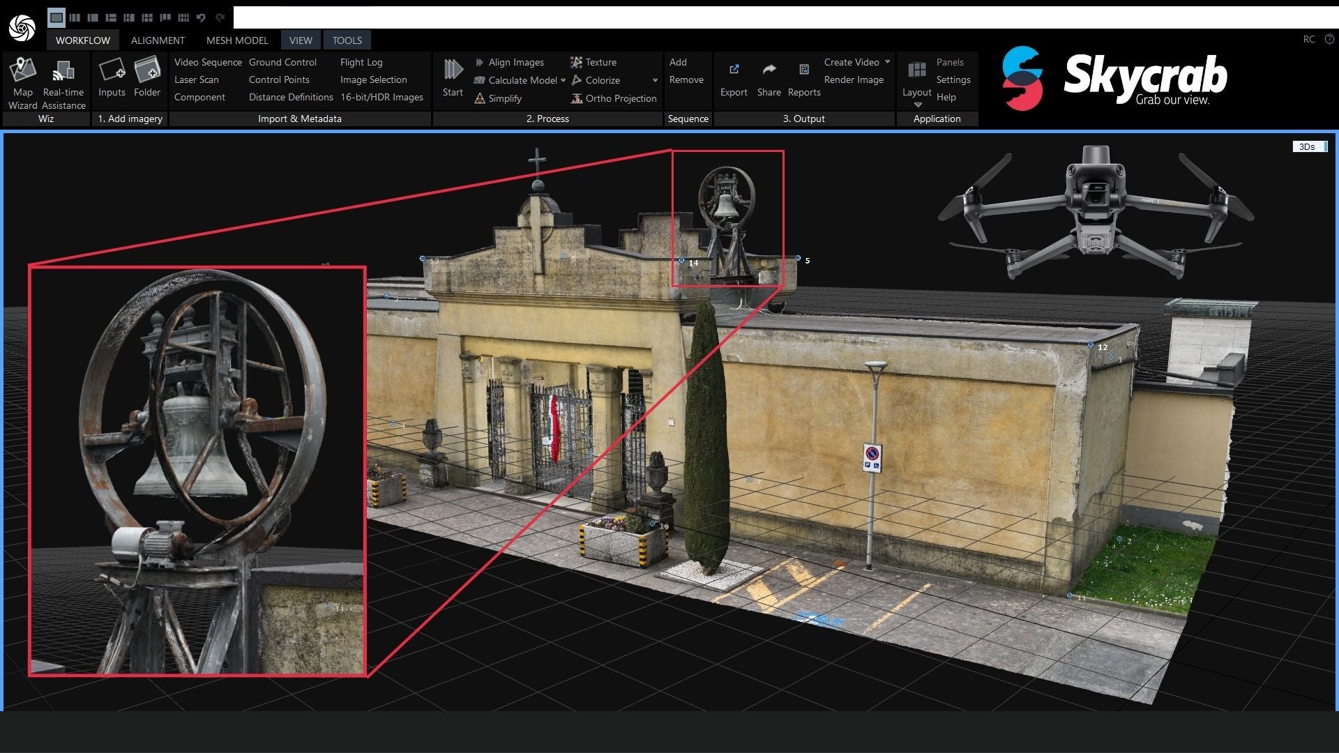 Rivoluzione Tecnologica nel Restauro: Droni e Ricostruzioni 3D al Cimitero di Fontanella
