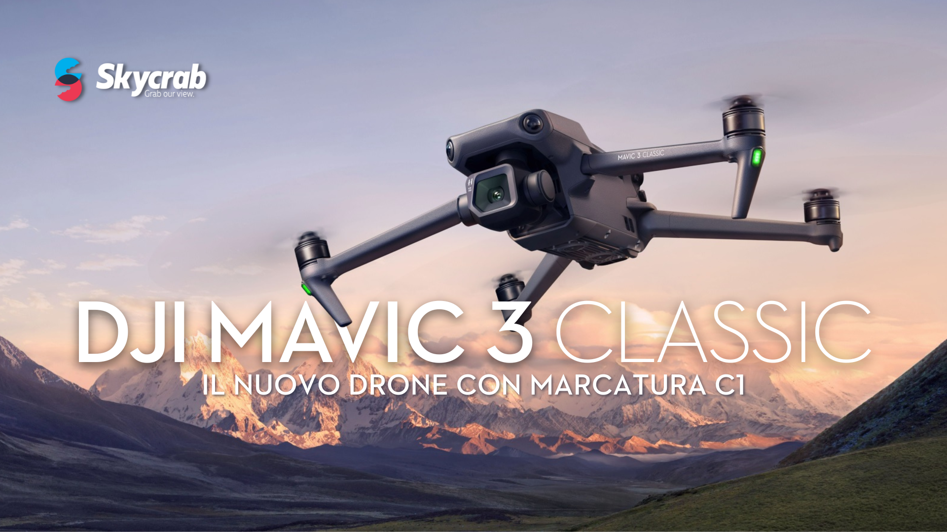 DJI Mavic 3 Classic - Il nuovo drone con Marcatura C1