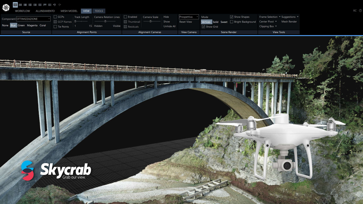 Rilievo 3d con drone: la tecnologia che rivoluziona l'analisi dei ponti