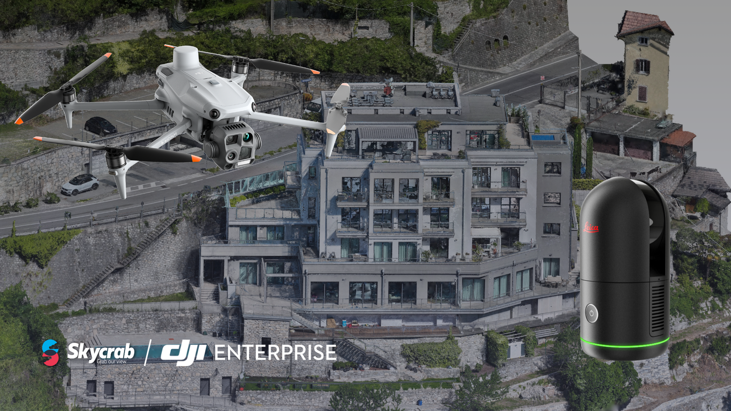 Rilievo con drone e laser scanner: il workflow integrato per rilievi 3D complessi