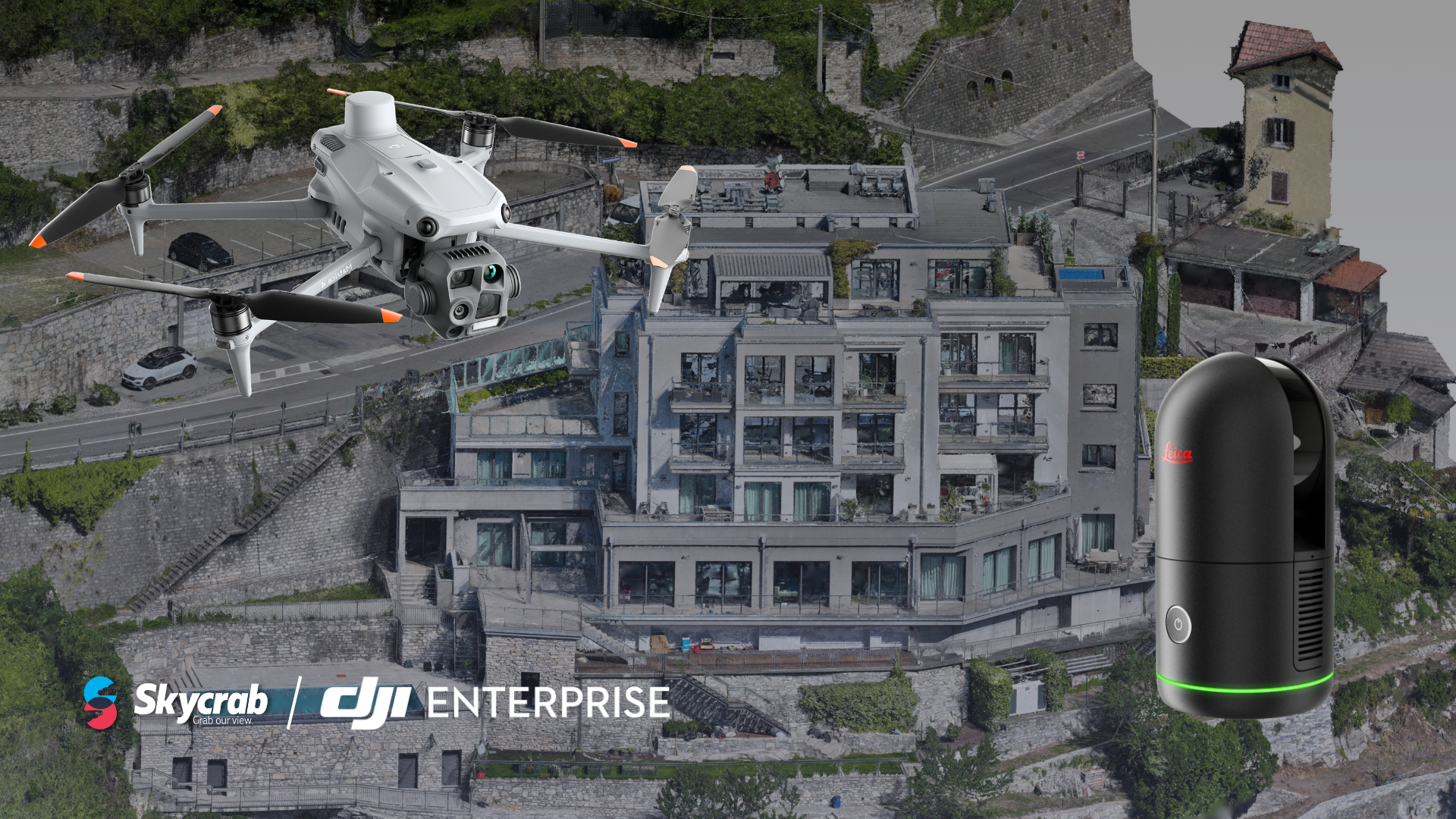 Rilievo con drone e laser scanner: il workflow integrato per rilievi 3D complessi
