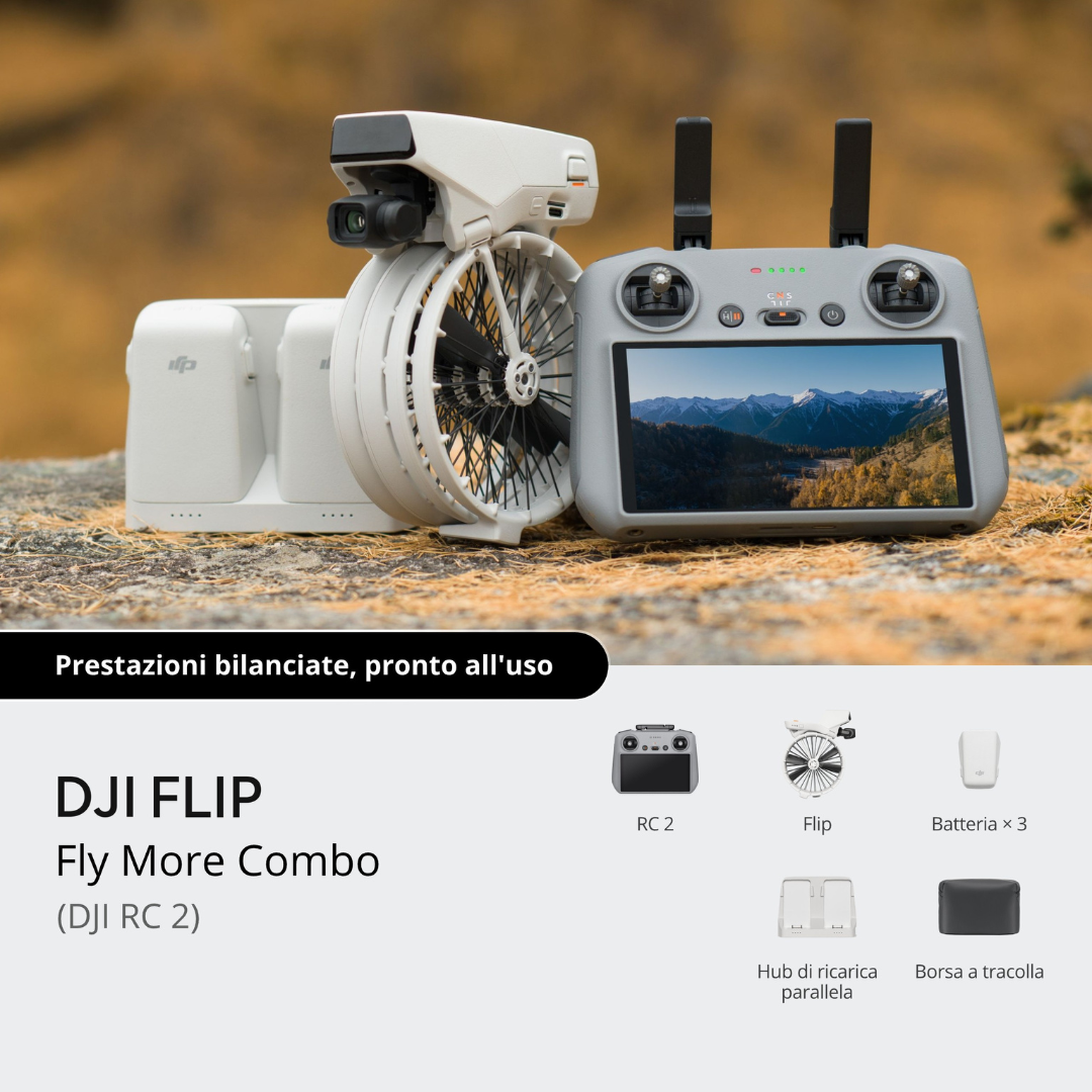 DJI Flip Fly More Combo (DJI RC 2)