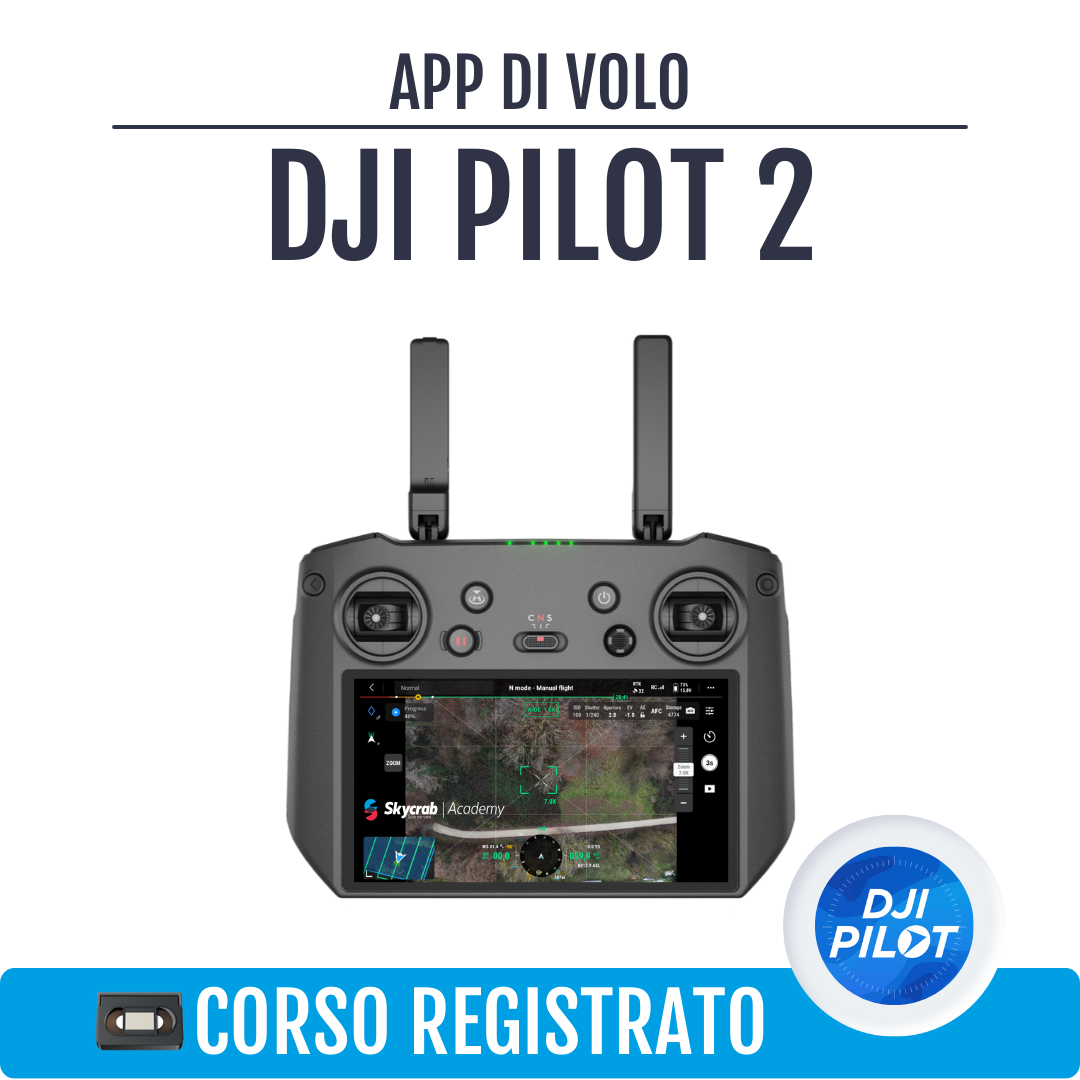 DJI PILOT 2 | Pianificazione di volo automatica con drone