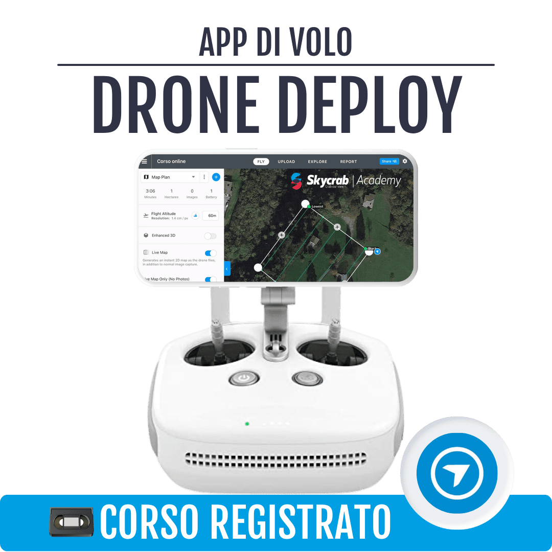 DRONE DEPLOY | Pianificazione di volo automatica con drone