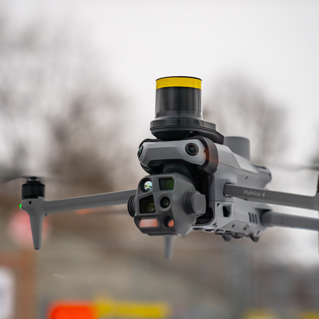 Paracadute per droni serie DJI Matrice 4 | EASA C5 e MOC 2511