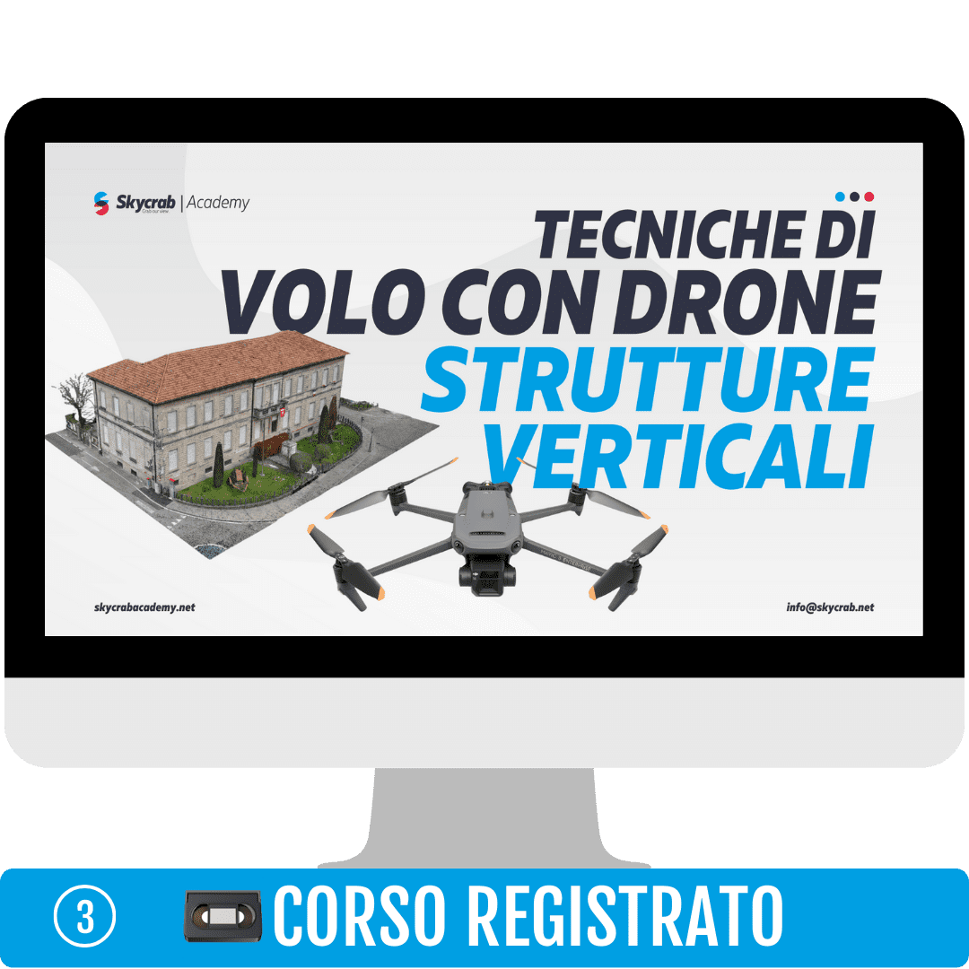 Tecniche di rilievo con drone - strutture verticali