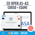 EU OPEN A1-A3 | corso + esame online da casa